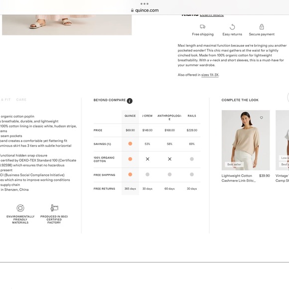 Elegant Terracotta Striped Maxi Dress - Picture 5 of 6